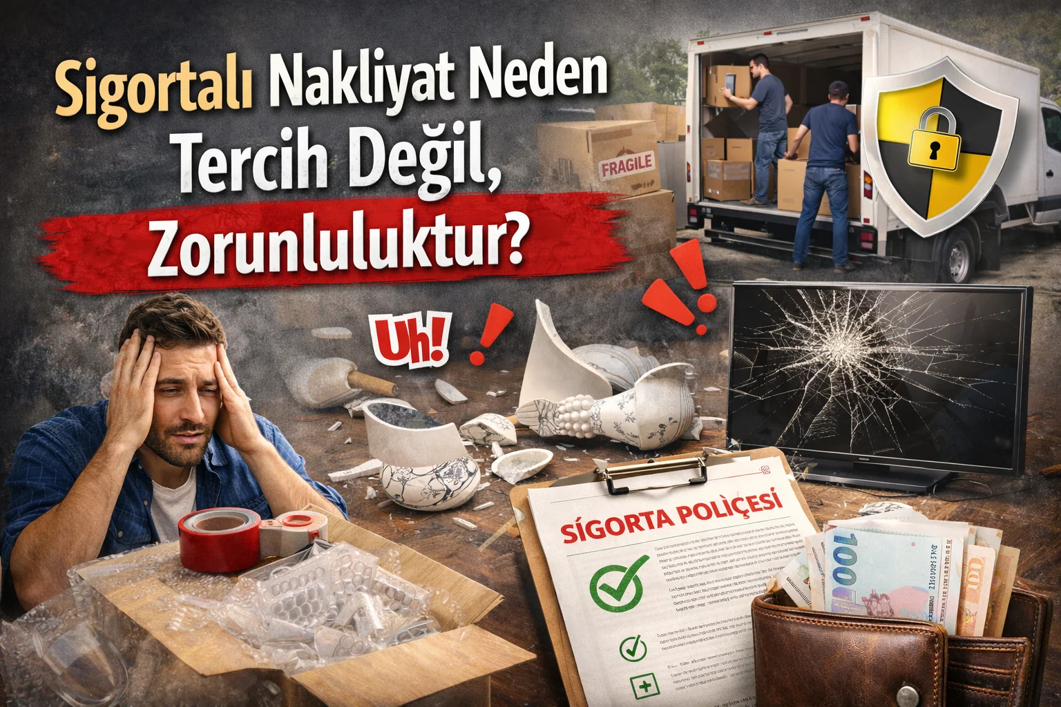 Sigortalı Nakliyat Neden Tercih Değil, Zorunluluktur?