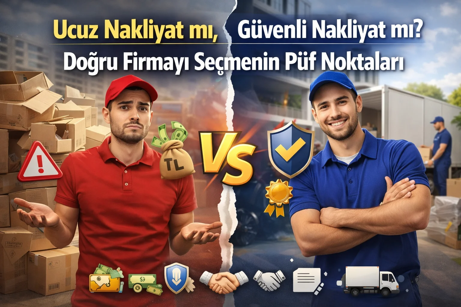 Ucuz Nakliyat mı, Güvenli Nakliyat mı? Doğru Firmayı Seçmenin Püf Noktaları